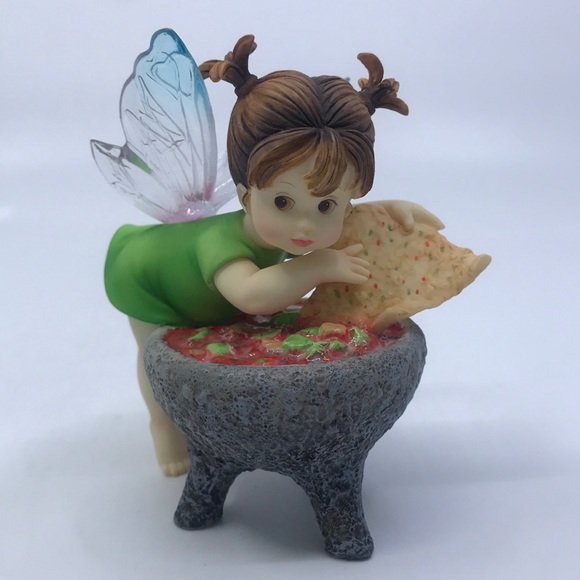 Enesco Kitchen Fairies “Salsa Fairy” - Picture 1 of 9